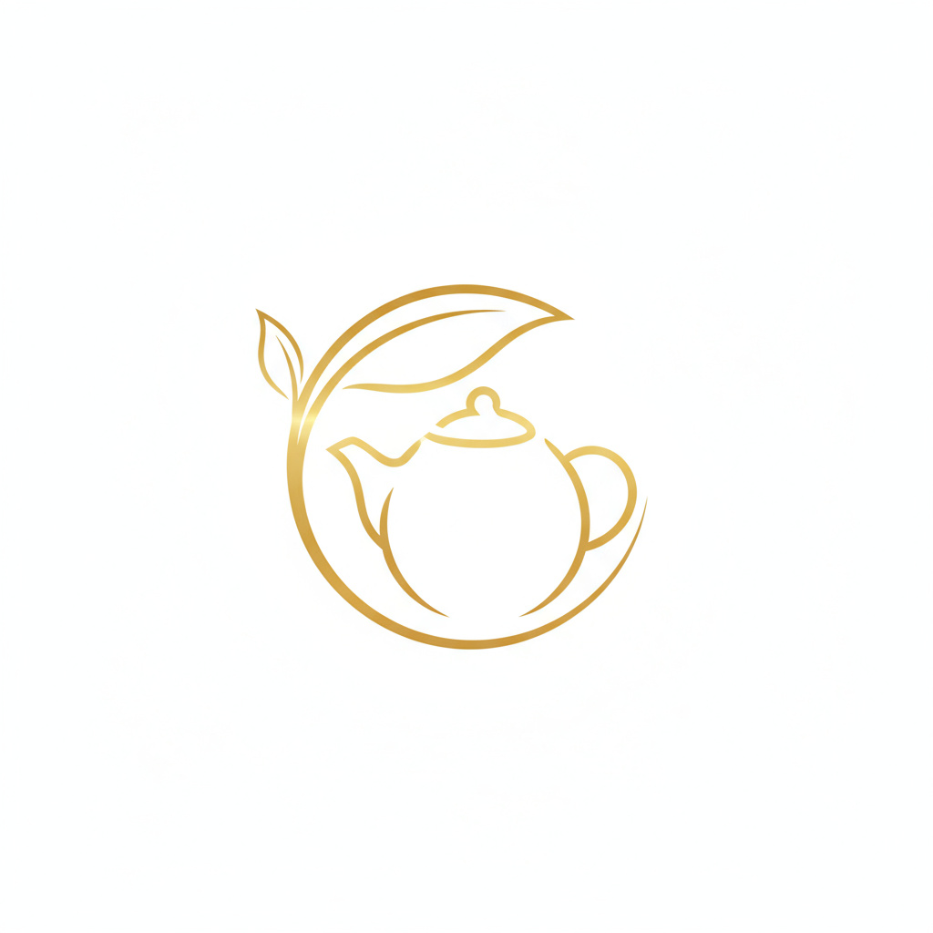 Gold Tass Tea House emblem